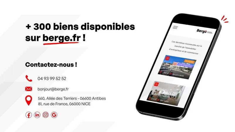 Bureau dans Le Cannet à louer - Photo de l’immeuble – Image 2 sur 4