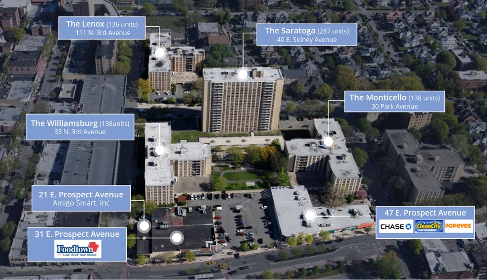 Westchester Plaza portefeuille de 7 biens à vendre sur LoopNet.fr - Photo de l’immeuble – Image 2 sur 8