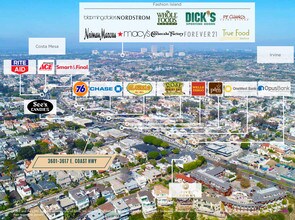 3601-3617 E Coast Hwy, Corona Del Mar, CA - Vue aérienne  vue de carte - Image1