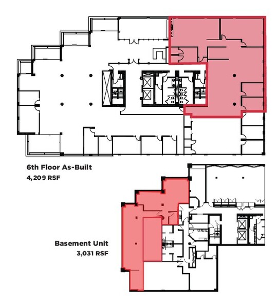 100-158 Fillmore St, Denver, CO à louer - Plan d’étage – Image 3 sur 3