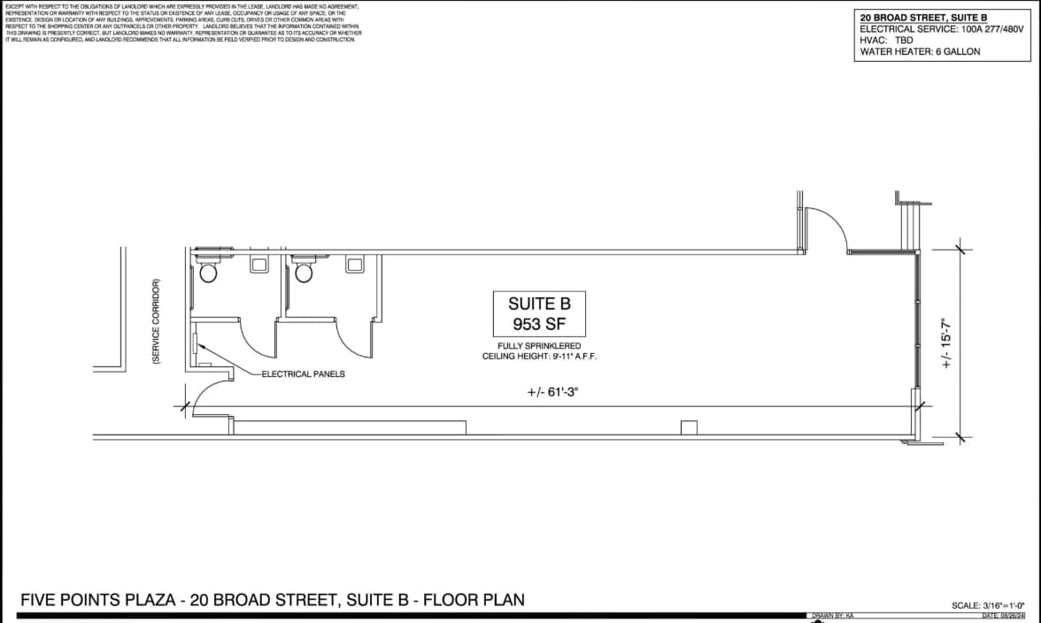 31 Peachtree St, Atlanta, GA à louer Plan d’étage– Image 1 sur 1