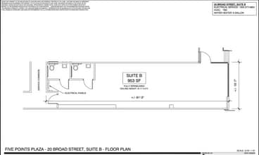 31 Peachtree St, Atlanta, GA à louer Plan d’étage– Image 1 sur 1