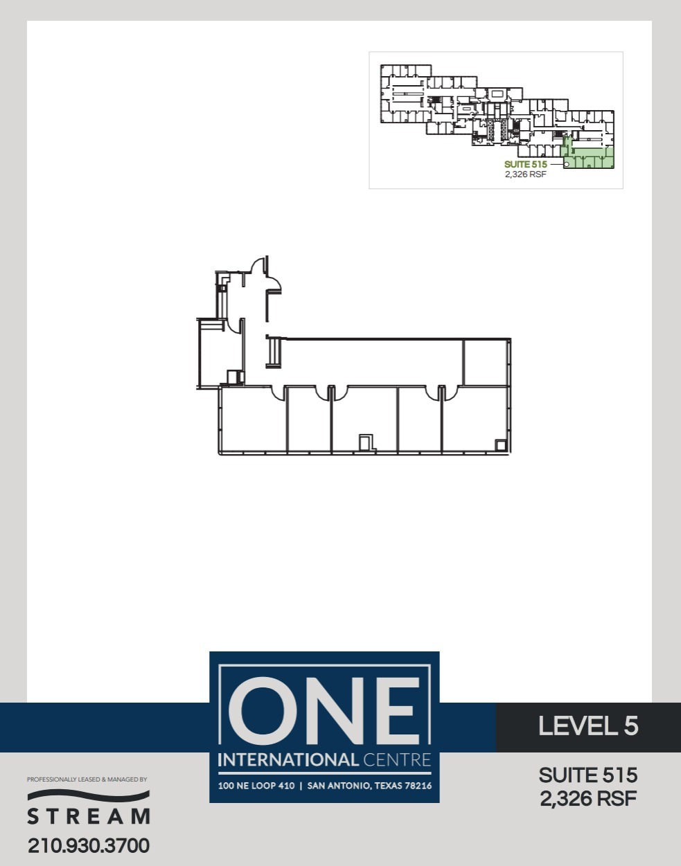 100 NE Loop 410, San Antonio, TX à louer Plan d’étage– Image 1 sur 1