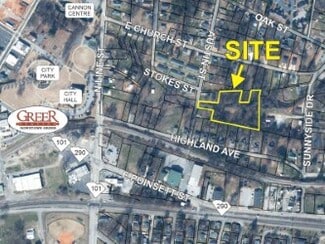 Plus de détails pour Austin St, Greer, SC - Terrain à vendre
