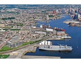 1200 Steuart St, Baltimore, MD - VUE AÉRIENNE  vue de carte - Image1