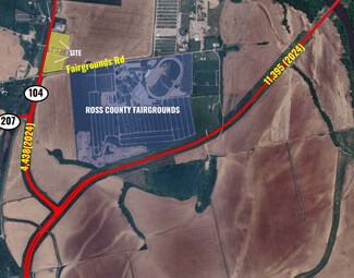 Plus de détails pour NEC Highway 104 & Fairgrounds Rd, Chillicothe, OH - Terrain à vendre