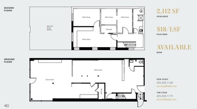 801-807 S King St, Seattle, WA à louer Plan d’étage– Image 1 sur 1