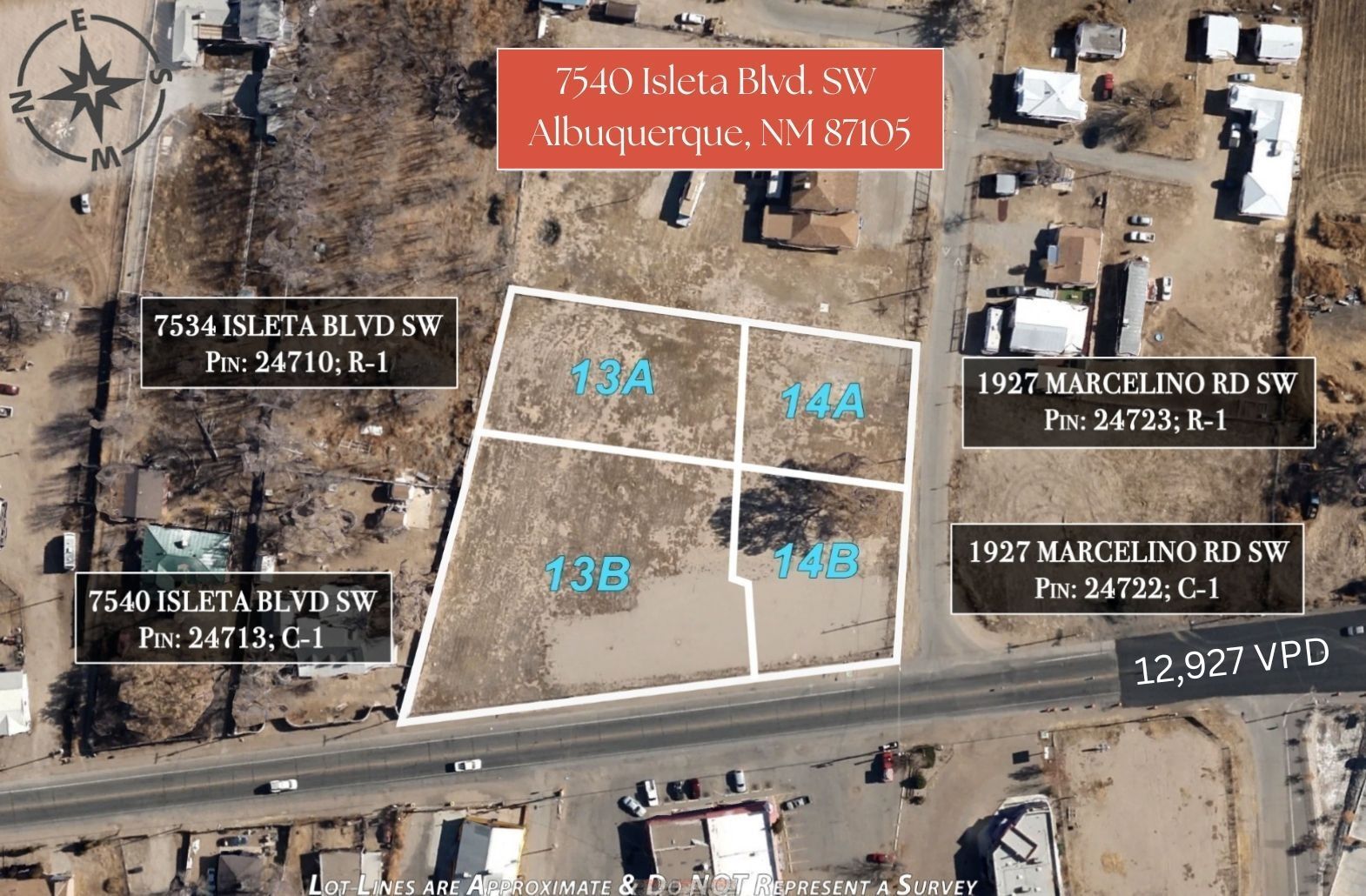 7540 Isleta SW blvd, Albuquerque, NM à vendre Photo de l’immeuble– Image 1 sur 4