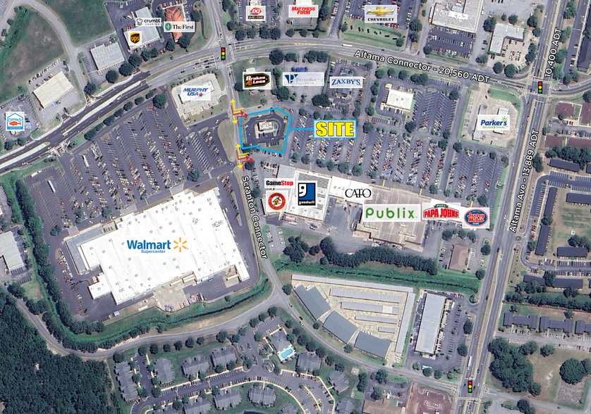 90 Scranton Connector, Brunswick, GA à louer - Aérien – Image 2 sur 3