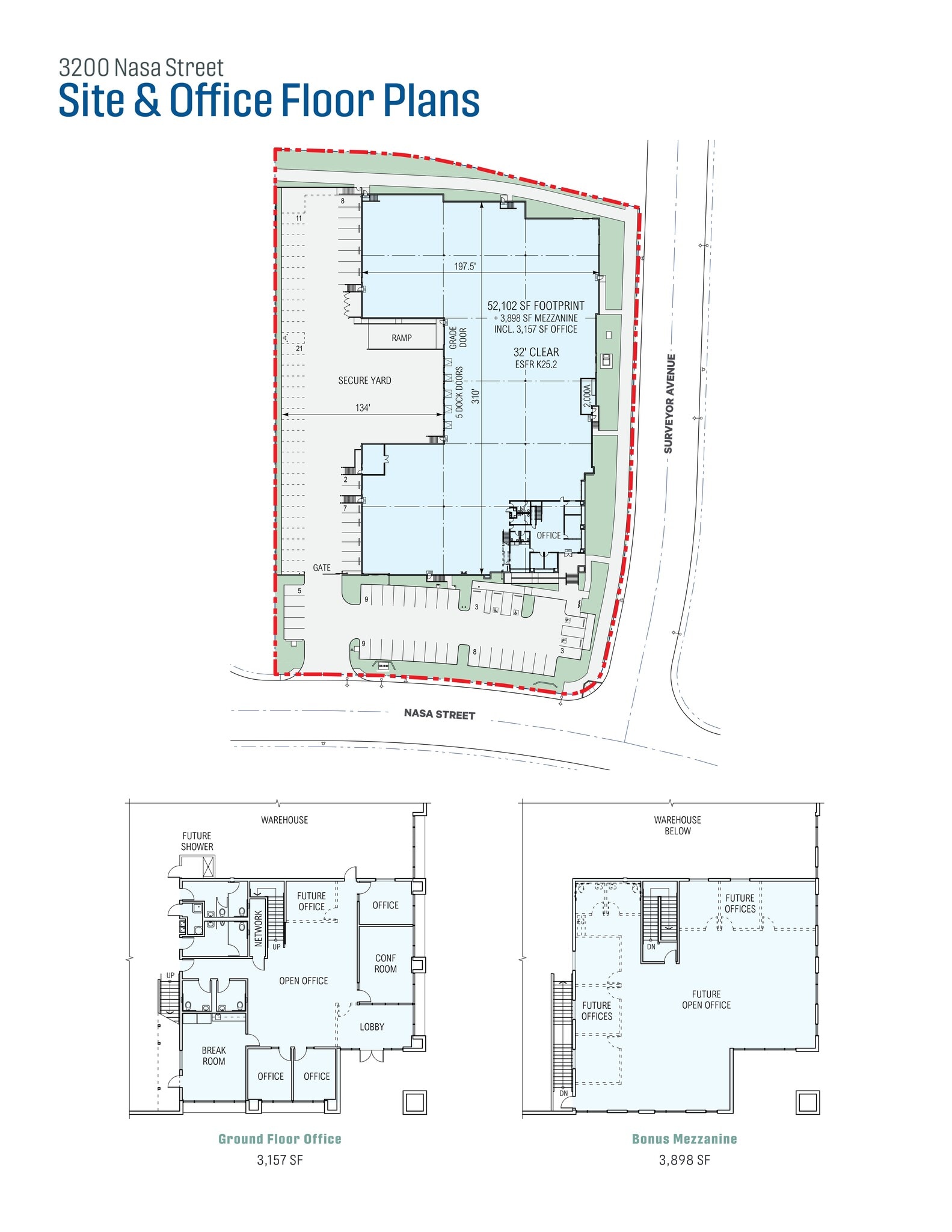 3200 Nasa St, Brea, CA à louer Plan de site– Image 1 sur 2