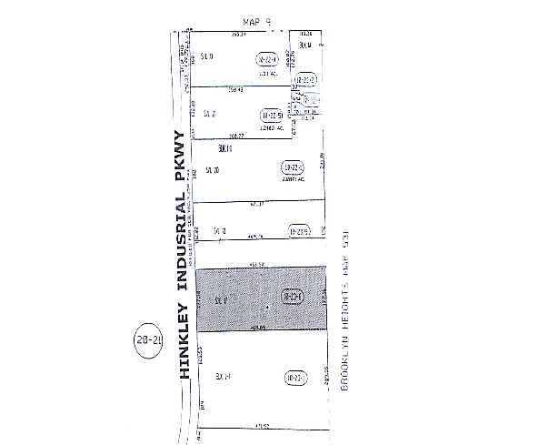 4565 Hinckley Ind Pky, Cleveland, OH à vendre - Plan cadastral – Image 3 sur 3