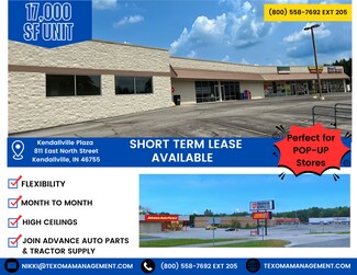 Plus de détails pour 835 E North St, Kendallville, IN - Local commercial à louer