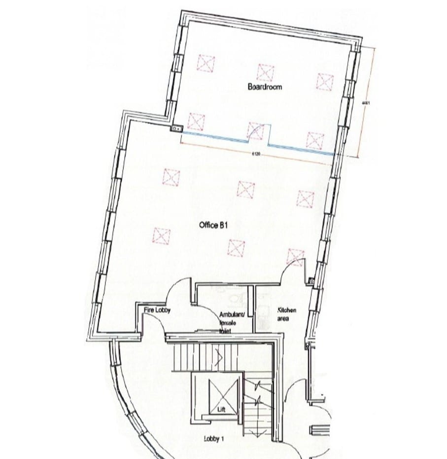 1-2 Swan Rd, Lichfield à louer Plan d’étage– Image 1 sur 3