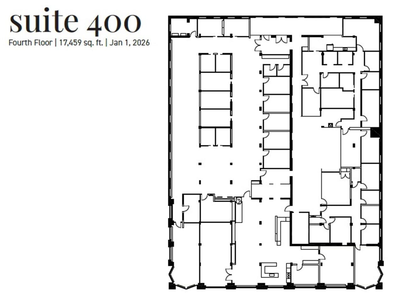 215 Spadina Ave, Toronto, ON à louer Plan d’étage– Image 1 sur 1