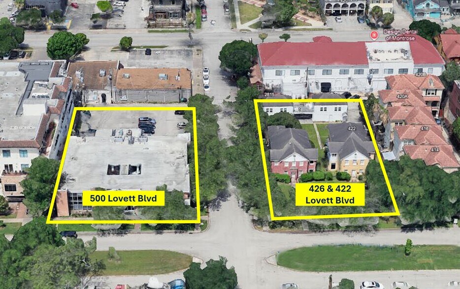 422-426 Lovett Blvd, Houston, TX à vendre - Photo de l’immeuble – Image 2 sur 3