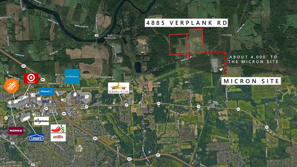 4885 Verplank Rd, Clay, NY à vendre - Photo de l’immeuble – Image 2 sur 17