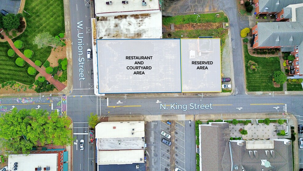 200-204 W Union, Morganton, NC à louer - Photo de l’immeuble – Image 3 sur 5