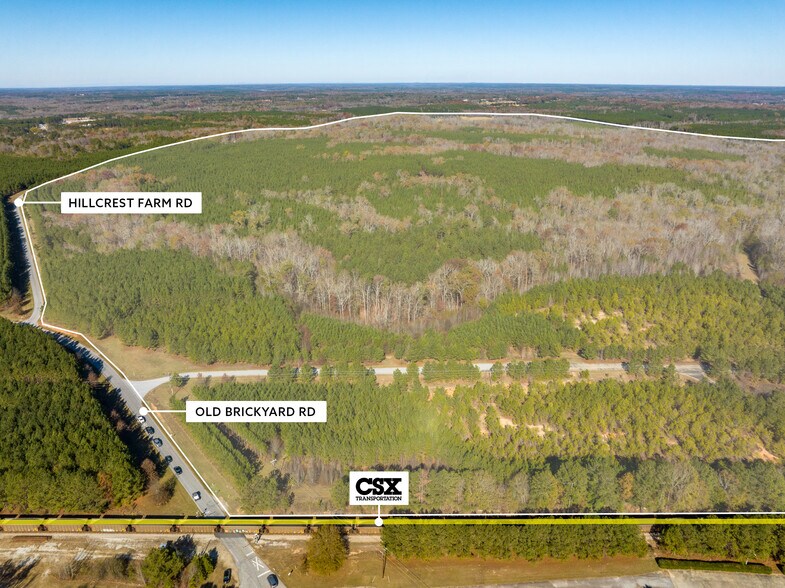 Old Brickyard Road, Greenwood, SC à vendre - Aérien – Image 2 sur 4