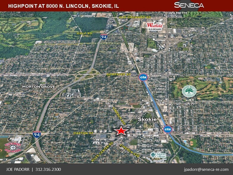 8000 Lincoln Ave, Skokie, IL à louer - Photo de l’immeuble – Image 2 sur 23