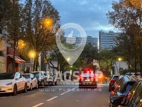 Paris - Vue aérienne  vue de carte