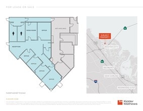 655 Mariners Island Blvd, San Mateo, CA à louer Plan d’étage– Image 2 sur 2