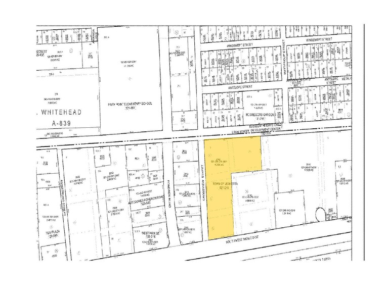 8784-8798 Westpark Dr, Houston, TX à louer - Plan cadastral – Image 2 sur 7