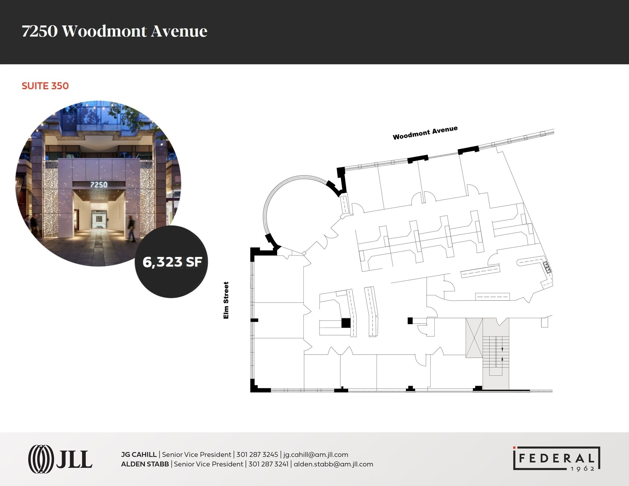 4801-4809 Bethesda Ave, Bethesda, MD à louer Plan d’étage– Image 1 sur 1