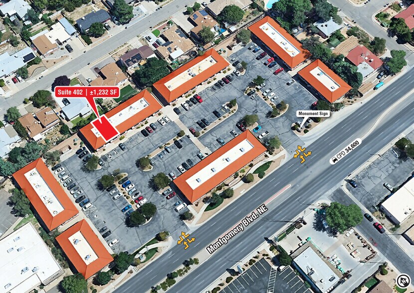 9201 Montgomery Blvd NE, Albuquerque, NM à vendre - Photo de l’immeuble – Image 2 sur 9