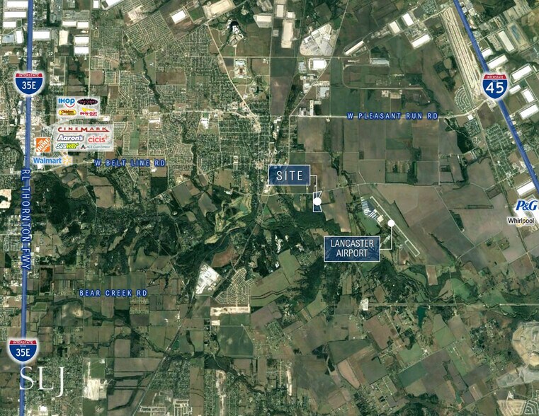910 E Beltline Rd, Lancaster, TX à vendre - Aérien – Image 3 sur 5