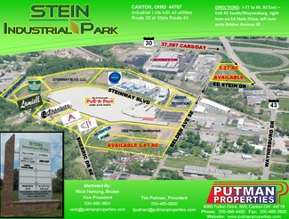 Plus de détails pour Steinway Blvd, Canton, OH - Terrain à vendre