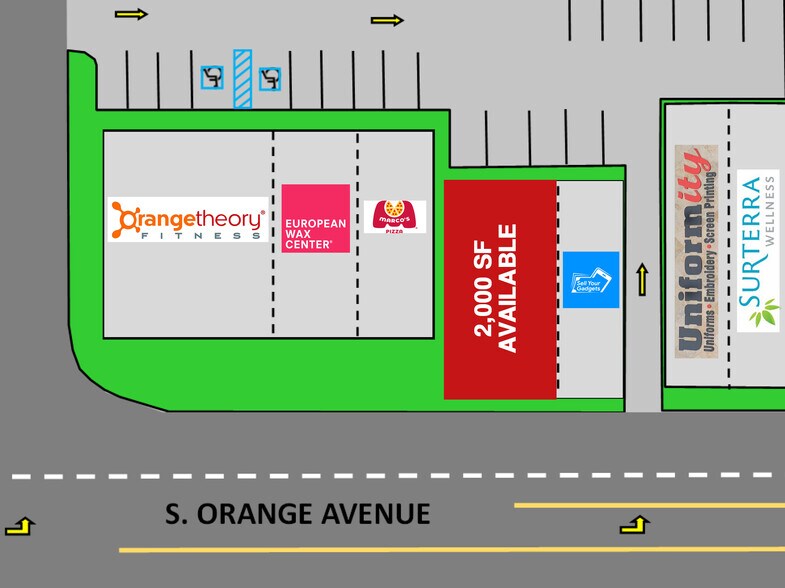 1743 S Orange Ave, Orlando, FL à louer - Plan de site – Image 3 sur 4