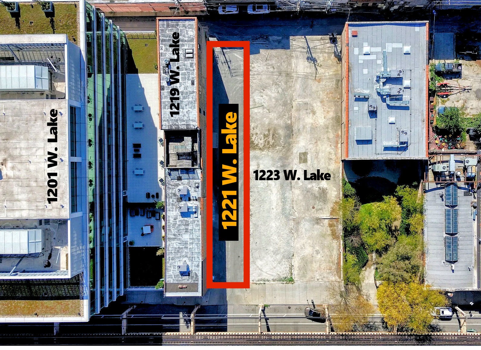 1221 Lake st, Chicago, IL à vendre Aérien– Image 1 sur 3
