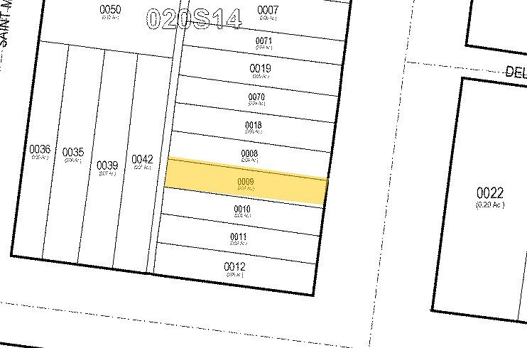 330 S 42nd St, Philadelphia, PA à vendre - Plan cadastral – Image 2 sur 2