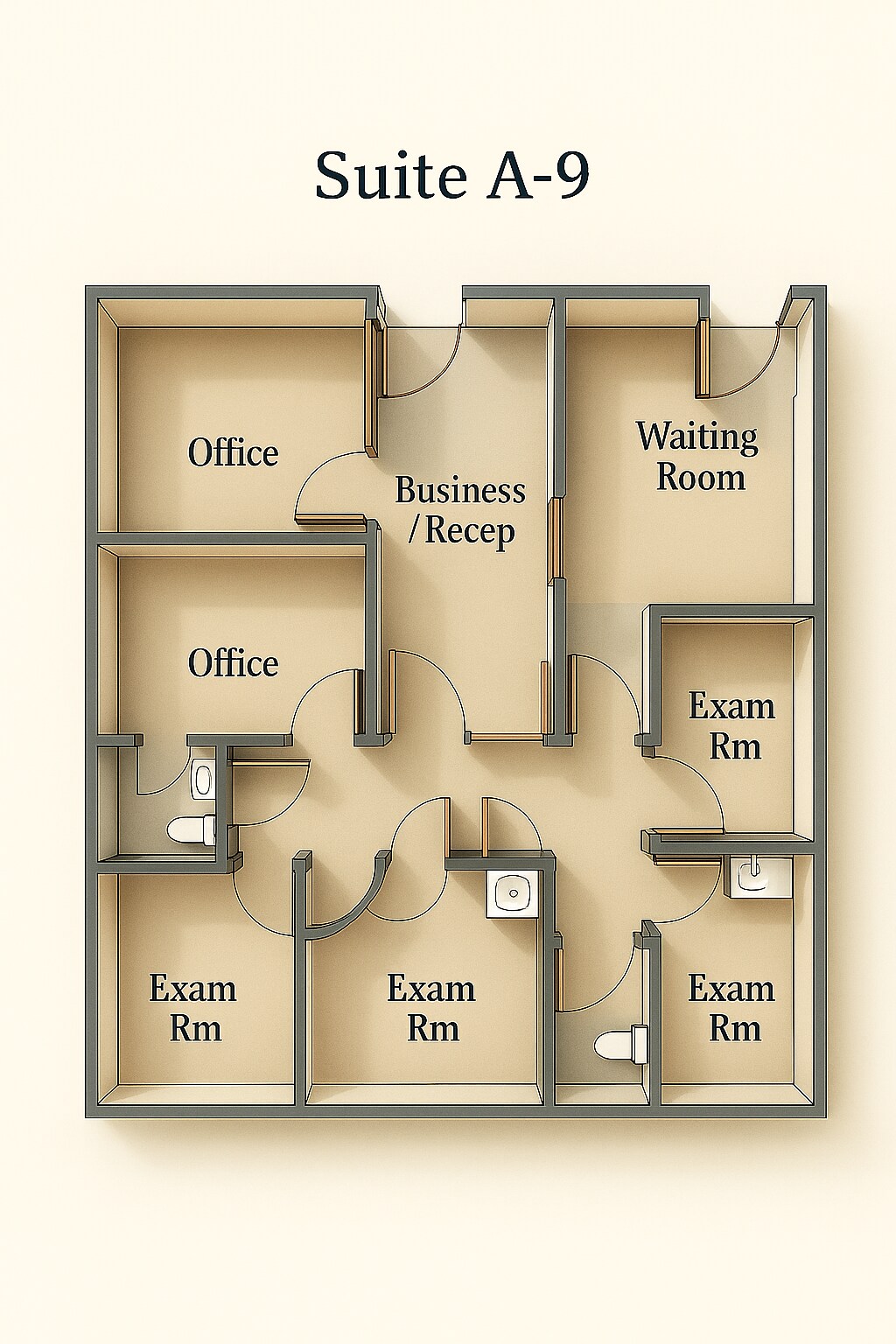 3636 University Blvd S, Jacksonville, FL à louer Plan d’étage– Image 1 sur 8