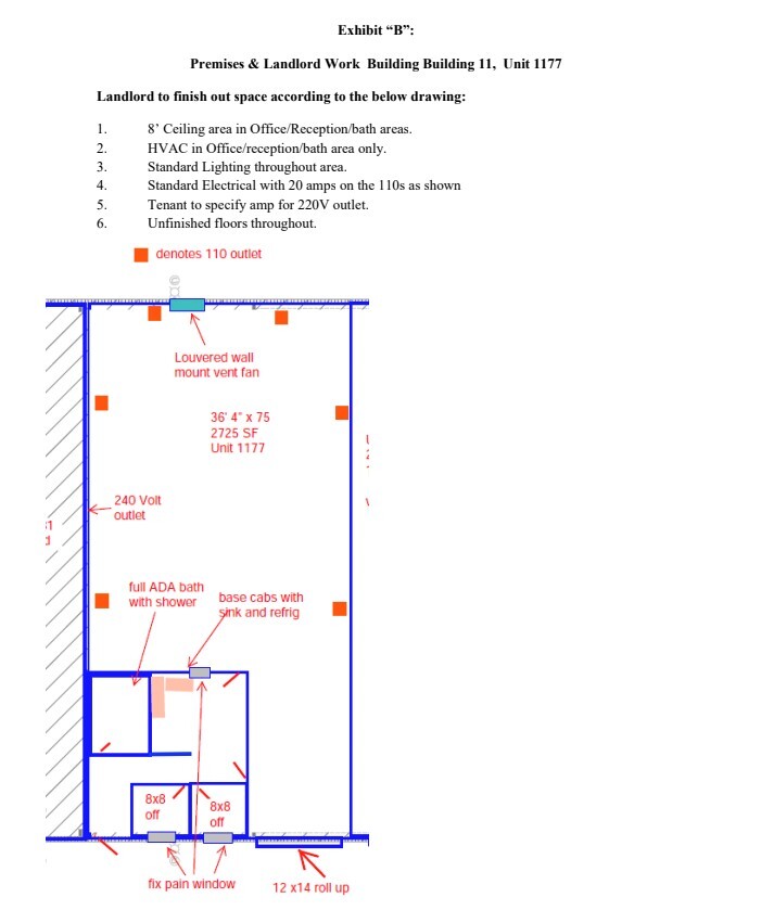 3871 E University Ave, Georgetown, TX à louer Plan d’étage– Image 1 sur 1