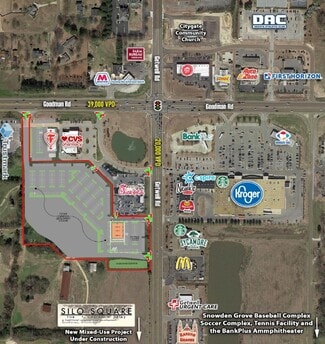 Plus de détails pour 0 Getwell Rd, Southaven, MS - Bureau/Local commercial à louer