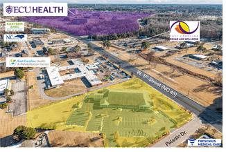 511 Paladin Dr, Greenville, NC - Vue aérienne  vue de carte