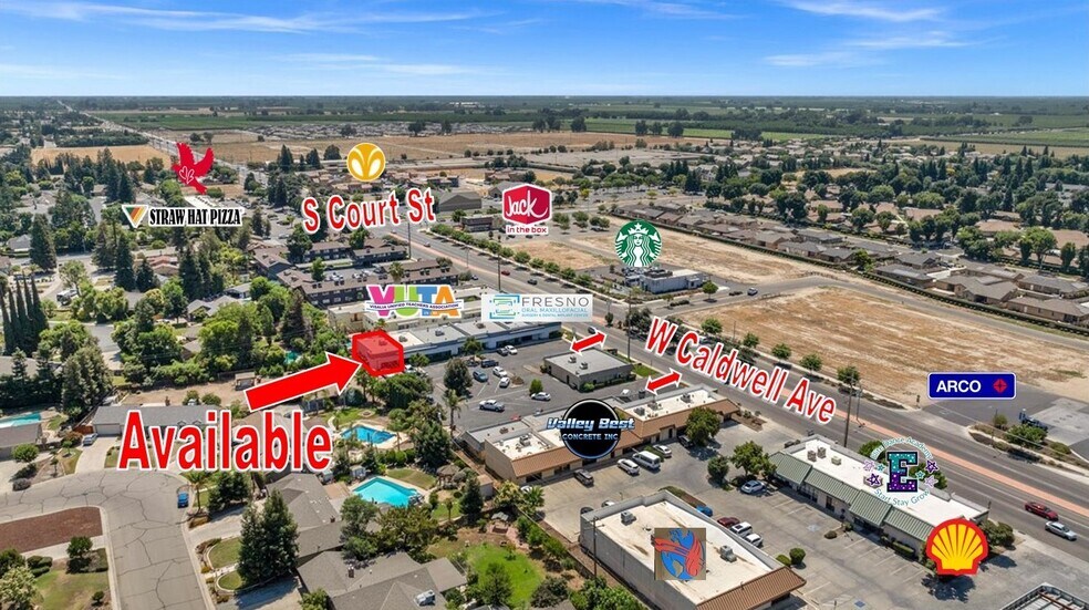 236-248 W Caldwell Ave, Visalia, CA à louer - Photo principale – Image 1 sur 25