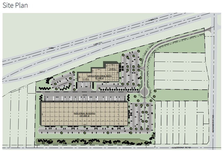 23163 Alexander Rd, Bedford, OH à vendre - Plan de site – Image 2 sur 2