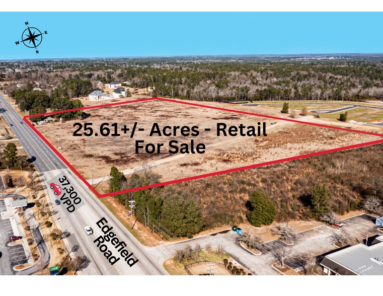 1075 Edgefield Rd, North Augusta, SC à vendre - Photo de l’immeuble – Image 2 sur 12