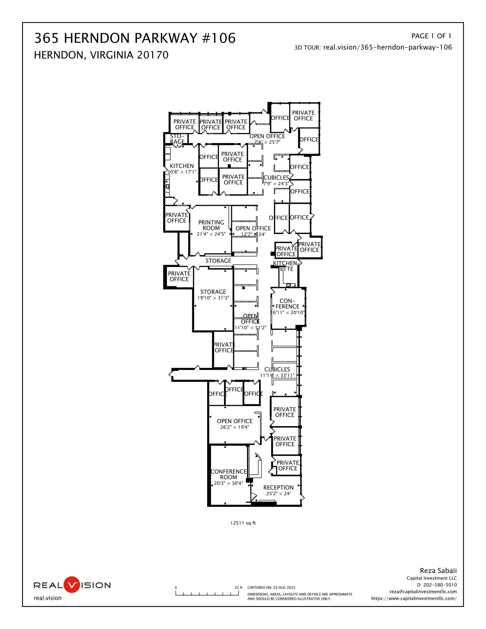 365 Herndon Pky, Herndon, VA à louer Plan de site– Image 1 sur 12