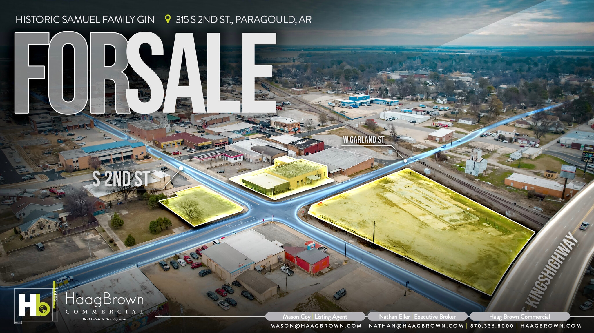 315 S 2nd St, Paragould, AR à vendre Aérien– Image 1 sur 6