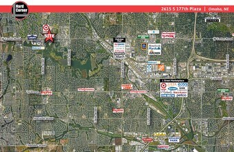 2615 S 177th Plz, Omaha, NE - Vue aérienne vue de carte - Image1