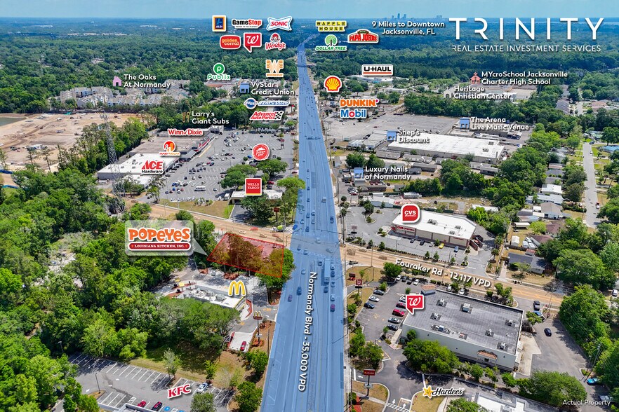 8007 Normandy Blvd, Jacksonville, FL à vendre - Photo de l’immeuble – Image 2 sur 7