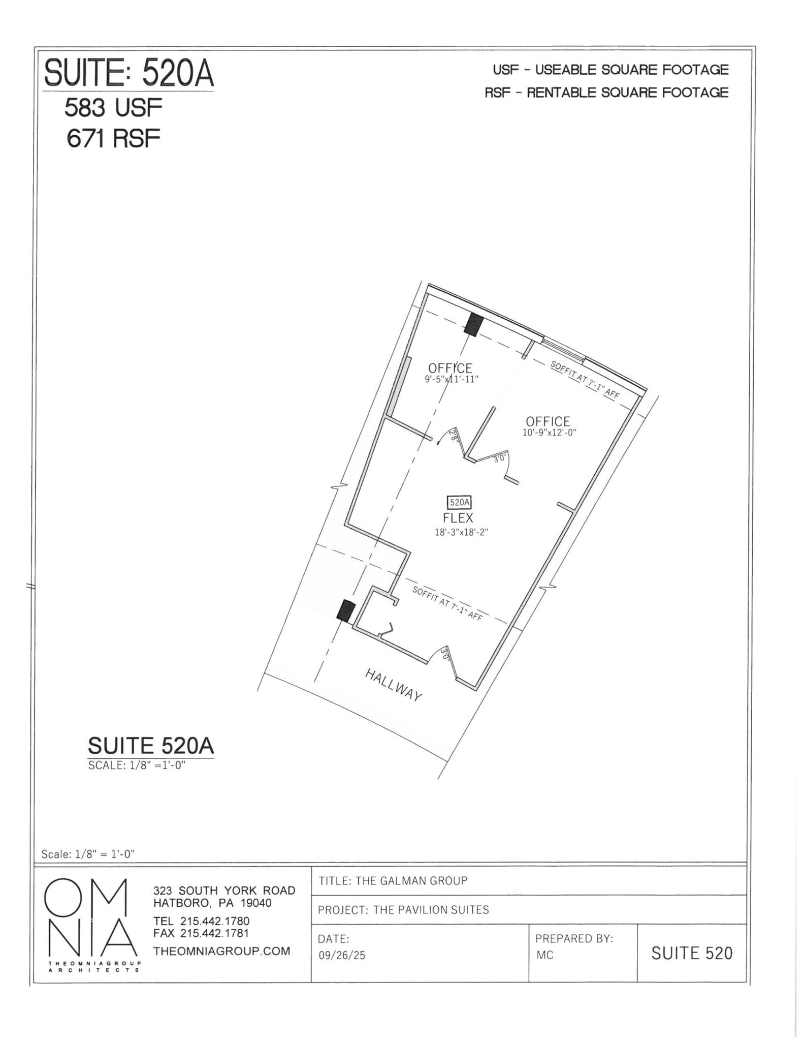 261 Old York Rd, Jenkintown, PA à louer Plan de site– Image 1 sur 1