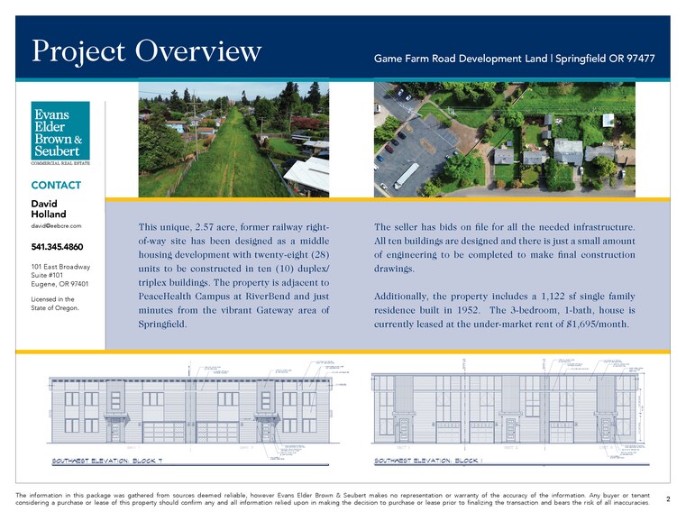 Game Farm Rd Development Land, Springfield, OR à vendre - Photo de l’immeuble – Image 3 sur 11