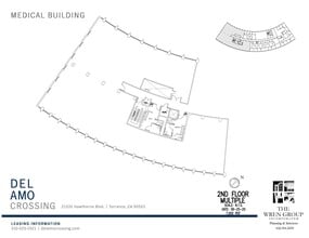21515 Hawthorne Blvd, Torrance, CA à louer Plan d’étage– Image 2 sur 2