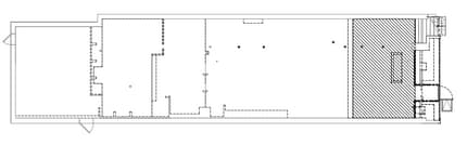 43 W Eighth St, New York, NY à louer Plan d’étage– Image 2 sur 2