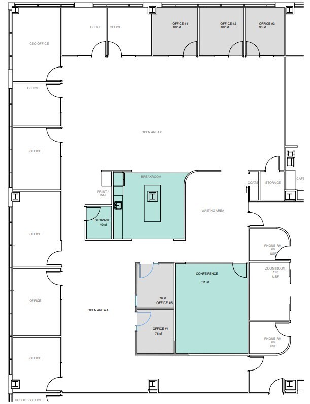 6350 Walker Ln, Alexandria, VA à louer Plan d’étage– Image 1 sur 1