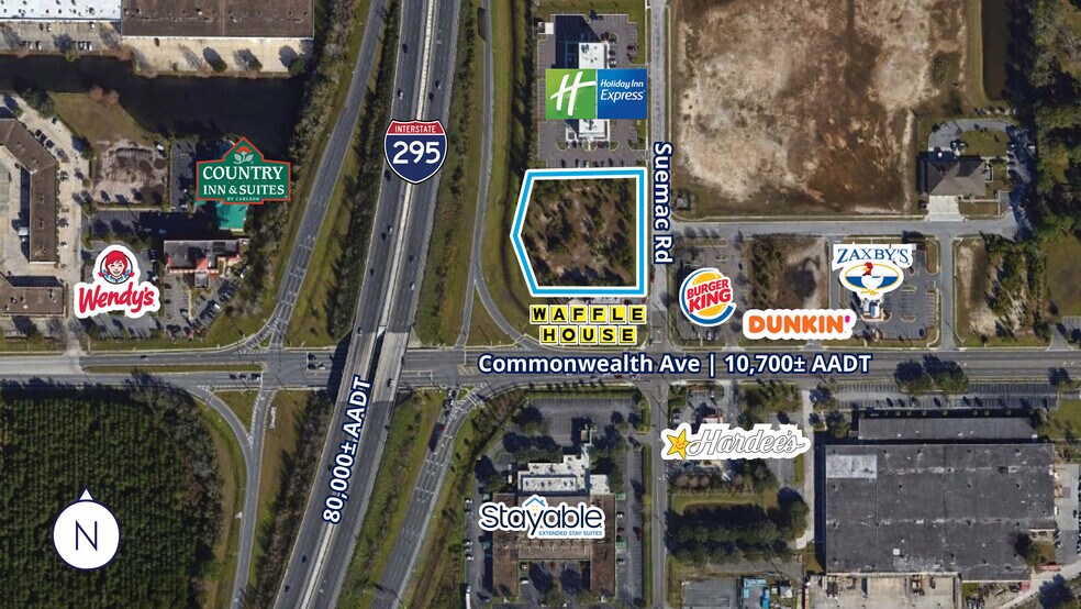 0 Suemac Rd, Jacksonville, FL à vendre - Photo principale – Image 1 sur 2
